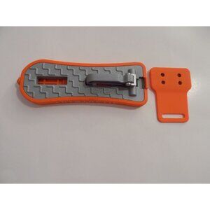 Car Door Step, Folding Doorstep Hook for Roof Access (Silver-Orange) Autothetic